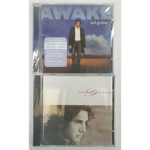 Josh Groban Self-titled and Awake New Factory Sealed 2 CD LOT